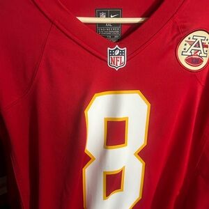 Nike Red Football Jersey with Number 8